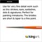 KINGART® Radiant™ 6650 Spotter Series Premium Golden Synthetic Brushes for Acrylic, Oil and Watercolor